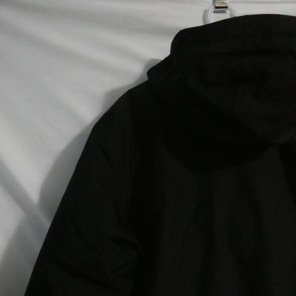 THE NORTH FACE | mens Large | Black Hooded Winter Parka | Removeable Hood - Picture 10 of 15